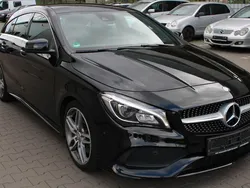Kosmosschwarz metalliclack Gebraucht 2016 Mercedes CLA250 Shooting Brake AMG line Kombi | 20.990 € (Fairer Preis)