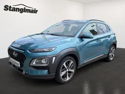Blau Gebraucht 2017 Hyundai Kona Premium SUV | 13.990 € (Etwas zu teuer)