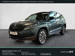 Quarzgrau metallic met. Gebraucht 2020 Skoda Kodiaq SportLine SUV | 34.890 € (Fairer Preis)