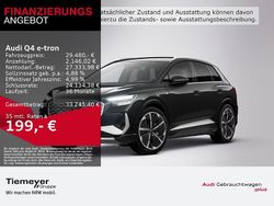 Schwarz Gebraucht 2022 Audi Q4 e-tron S-Line SUV | 29.480 € (Superpreis)