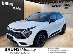 (ha2) deluxeweiss met./schwarz Gebraucht 2022 Kia Sportage GT-Line SUV | 30.980 € (Fairer Preis)