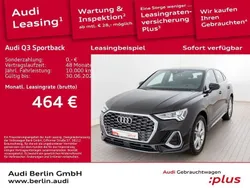Schwarz Gebraucht 2024 Audi Q3 Sportback S-Line SUV | 43.900 € (Fairer Preis)