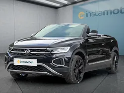 Schwarz Gebraucht 2024 VW T-Roc Cabriolet Cabrio | 28.799 € (Guter Preis)