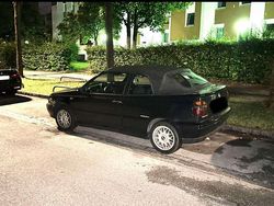 Schwarz Gebraucht 1996 VW Golf Cabriolet Cabrio | 3.500 € (Teuer)