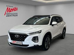 White cream / mic (metallic) Gebraucht 2020 Hyundai Santa Fe Premium SUV | 31.990 € (Etwas zu teuer)