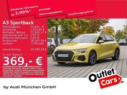 Gelb Gebraucht 2021 Audi A3 Sportback S-Line Kleinwagen | 23.891 € (Fairer Preis)