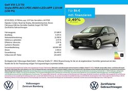 Schwarz Gebraucht 2025 VW Golf Style Limousine | 27.480 € (Etwas zu teuer)