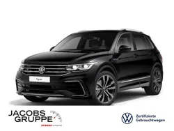 Schwarz Gebraucht 2021 VW Tiguan R-line SUV | 37.669 € (Teuer)
