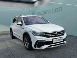Weiß Gebraucht 2021 VW Tiguan R-line SUV | 40.780 € (Etwas zu teuer)