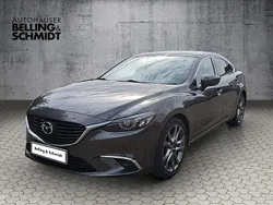 Matrixgrau (metallic) Gebraucht 2017 Mazda 6 Sports-Line Limousine | 17.440 € (Fairer Preis)