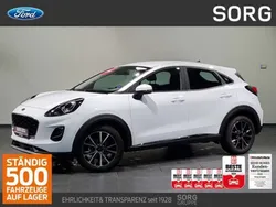 Weiß, frozen white Gebraucht 2024 Ford Puma Titanium SUV | 20.890 € (Superpreis)