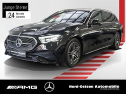Metalliclack obsidianschwarz Gebraucht 2024 Mercedes E300 AMG Kombi | 49.490 € (Guter Preis)