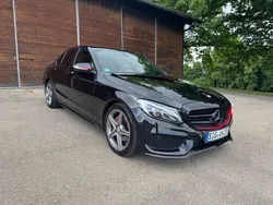 Schwarz Gebraucht 2015 Mercedes C220 AMG line Limousine | 18.499 € (Etwas zu teuer)