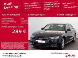 Mythosschwarz metallic Gebraucht 2024 Audi A4 Advanced Plus Limousine | 37.150 € (Etwas zu teuer)