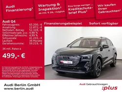 Mythosschwarz metallic Gebraucht 2025 Audi Q4 e-tron Ambiente SUV | 65.200 €