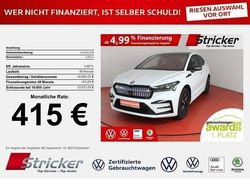 Moonweiss metallic Gebraucht 2022 Skoda Enyaq iV RS SUV | 34.949 € (Guter Preis)