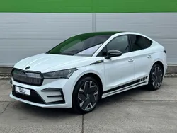 White metallic Gebraucht 2023 Skoda Enyaq iV RS SUV | 42.790 € (Fairer Preis)