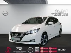 Weiß pearl white perleffekt Gebraucht 2020 Nissan Leaf Tekna Kleinwagen | 17.490 € (Fairer Preis)