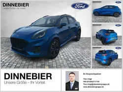Blau (metallic) Gebraucht 2024 Ford Puma ST-Line X SUV | 24.980 € (Fairer Preis)