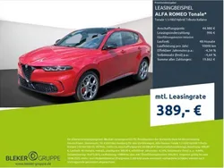 Unilackierung rosso Gebraucht 2024 Alfa Romeo Tonale SUV | 39.980 €