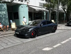 Grau Gebraucht 2023 Porsche Taycan GTS Limousine | 81.999 € (Superpreis)