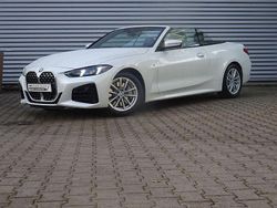 Mineralweiß met. Gebraucht 2025 BMW 430 Cabriolet M Sport Cabrio | 54.440 € (Etwas zu teuer)