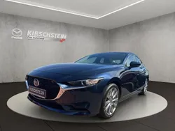 Deep crystal blue (metallic) Gebraucht 2024 Mazda 3 Exclusive Limousine | 24.470 € (Fairer Preis)
