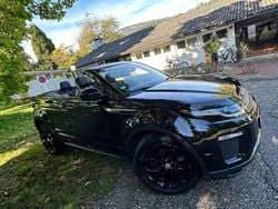 Schwarz Gebraucht 2018 Land Rover Range Rover evoque SE Cabrio | 37.500 € (Teuer)
