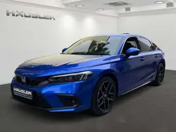 Premium crystal blue metallic Neu 2025 Honda Civic Advance Limousine | 40.890 € (Fairer Preis)