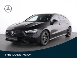 Schwarz metalliclack kosmossc Gebraucht 2025 Mercedes CLA200 Shooting Brake AMG Kombi | 39.700 € (Teuer)