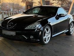 Schwarz Gebraucht 2008 Mercedes SLK350 AMG line Cabrio | 17.999 € (Teuer)