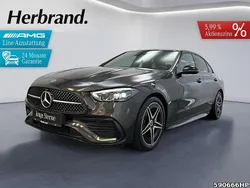 Metalliclack graphitgrau Gebraucht 2024 Mercedes C180 AMG Limousine | 40.490 € (Etwas zu teuer)