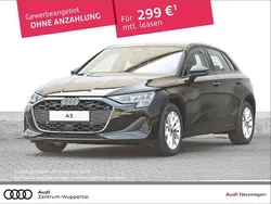 Schwarz Neu 2025 Audi A3 Sportback Limousine | 30.990 € (Guter Preis)