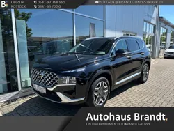 Schwarz Gebraucht 2024 Hyundai Santa Fe Prime SUV | 40.990 € (Superpreis)