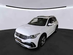 Pure white Gebraucht 2022 VW Tiguan R-line SUV | 34.840 € (Fairer Preis)
