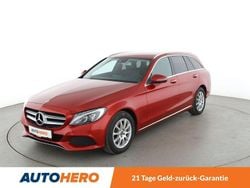 Rot Gebraucht 2017 Mercedes C180 Avantgarde Kombi | 18.610 € (Fairer Preis)