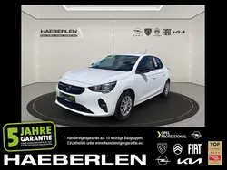 Arktis weiss (metallic) Gebraucht 2022 Opel Corsa Edition Kleinwagen | 12.380 € (Guter Preis)