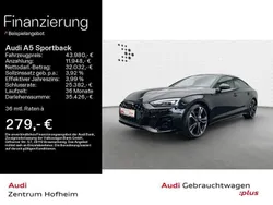 Mythosschwarz metallic Gebraucht 2024 Audi A5 Sportback S-Line Limousine | 43.980 € (Fairer Preis)