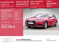 Tangorot metallic Gebraucht 2022 Audi A4 Kombi | 26.792 € (Superpreis)