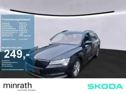 Schwarz Gebraucht 2021 Skoda Superb SportLine Kombi | 27.470 € (Superpreis)