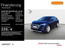Navarrablau metallic Gebraucht 2022 Audi Q4 e-tron SUV | 31.290 € (Superpreis)