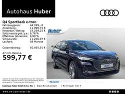 Auroraviolett Gebraucht 2023 Audi Q4 Sportback e-tron Comfort SUV | 44.399 € (Fairer Preis)