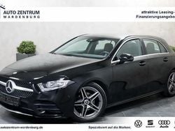 Schwarz Gebraucht 2020 Mercedes A180 AMG line Limousine | 22.760 € (Fairer Preis)