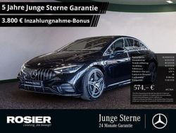 Schwarz / obsidianschwarz Gebraucht 2024 Mercedes EQE AMG 43 AMG Limousine | 66.300 € (Guter Preis)