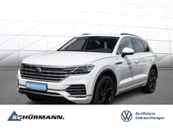 Pure white Gebraucht 2022 VW Touareg Elegance SUV | 50.729 € (Superpreis)