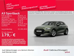 Distriktgrün metallic Gebraucht 2024 Audi A3 Ambiente Limousine | 30.872 € (Guter Preis)