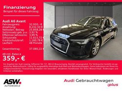 Brillantschwarz Gebraucht 2022 Audi A6 Ambiente Kombi | 32.930 € (Guter Preis)