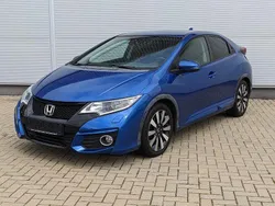 Brilliant sporty blue metallic (metallic) Gebraucht 2015 Honda Civic Elegance Limousine | 11.880 € (Fairer Preis)