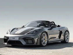 Vanadiumgraumetallic Neu 2025 Porsche 718 Spyder Cabrio | 199.299 € (Teuer)