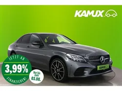 Selenitgrau metalliclack Gebraucht 2020 Mercedes C300e AMG line Limousine | 25.845 € (Fairer Preis)